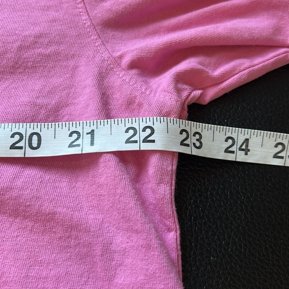 Frank and Eileen PATRICK Popover Henley Shirt Pink Lemonade HERITAGE JERSEY LNEW - Picture 7 of 9